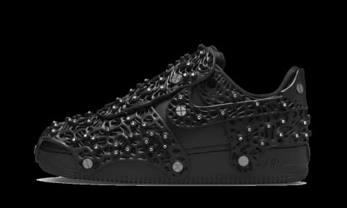 Nike Air Force 1 Low Swarovski Retroreflective Crystals Black (Women's)