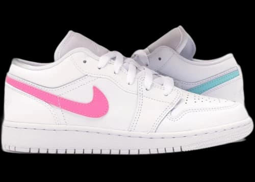 Jordan 1 Low White Neon (GS)