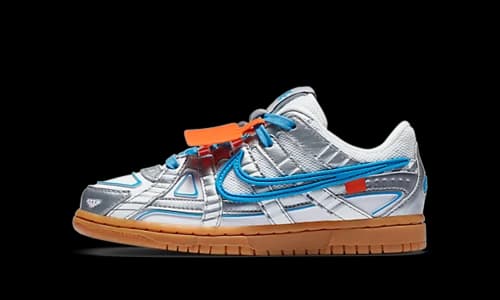 Nike Air Rubber Dunk Off-White University Blue (PS)
