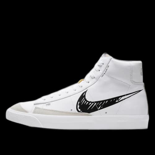 Nike Blazer Mid 77 Sketch White Black