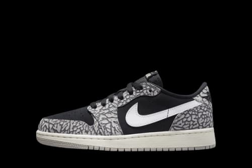 Jordan 1 Retro Low OG Black Cement (GS)
