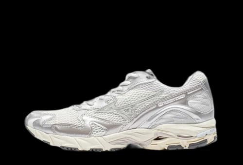 Mizuno Wave Rider 10 Metallic Snow White