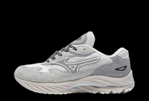 Mizuno Wave Rider Beta Harbor Mist Ultimate Gray Silver Cloud