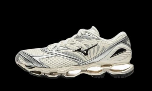 Mizuno Wave Prophecy LS Pristine Black Silver