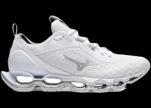 Mizuno Wave Prophecy 13.2 White Silver Harbor Mist