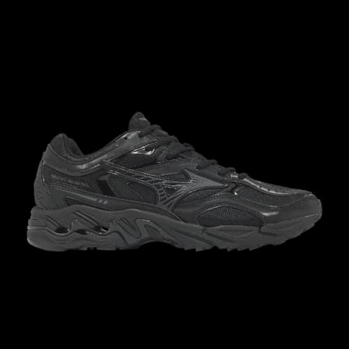 Mizuno Wave Mustang LS Tech Black Iron Gate Metallic Gray