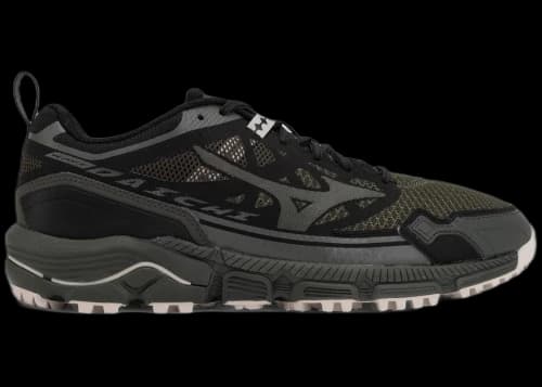 Mizuno Wave Daichi LS Forest Night Black Silver Birch