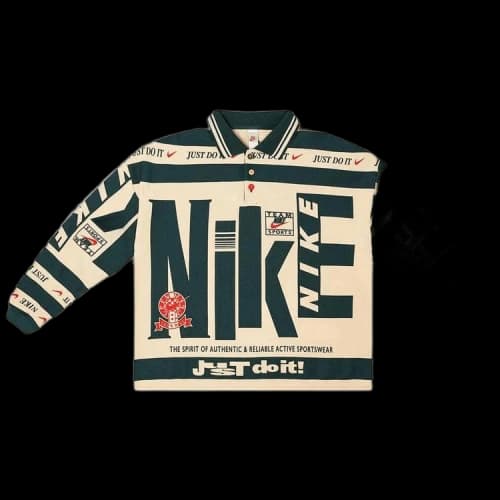 Nike x Cactus Plant Flea Market Longsleeve Polo (Asia Sizing) Natural