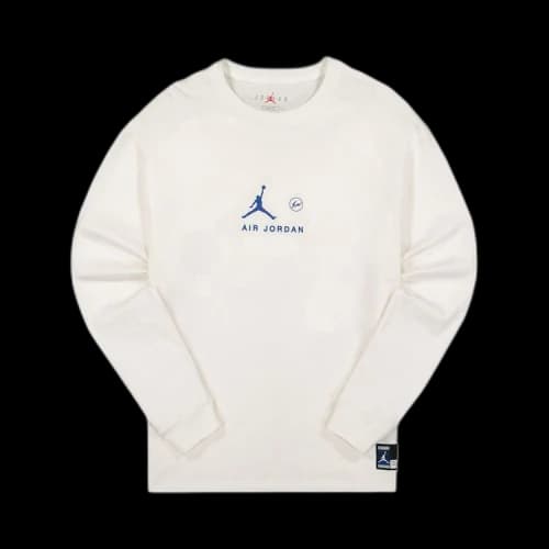 Air Jordan x Fragment Long-Sleeve T-Shirt 'Platinum Tint'