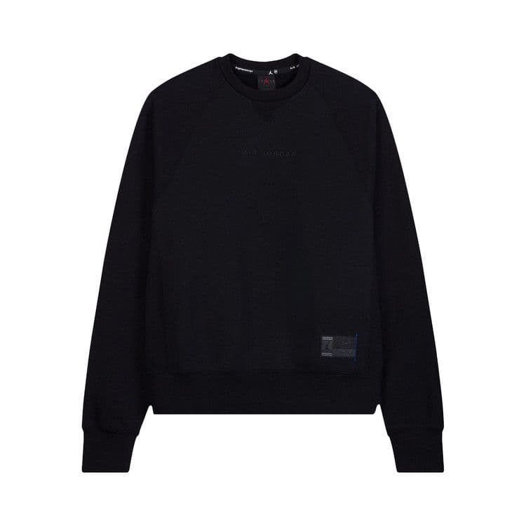 Jordan x Fragment Fleece Crew Sweat Black Silver (FW20)