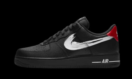 Nike Air Force 1 Low Brushstroke Black