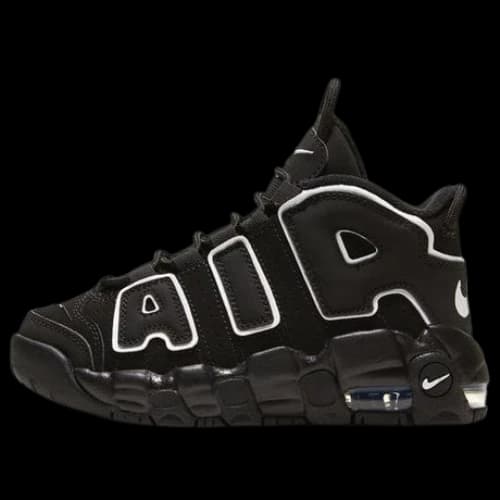 Nike Air More Uptempo Black White (2020) (PS)