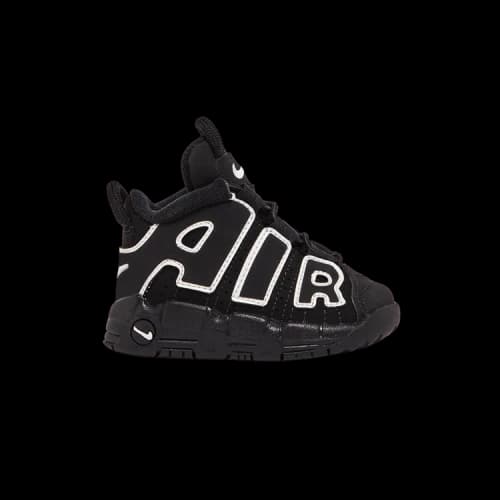 Nike Air More Uptempo Black White (TD)