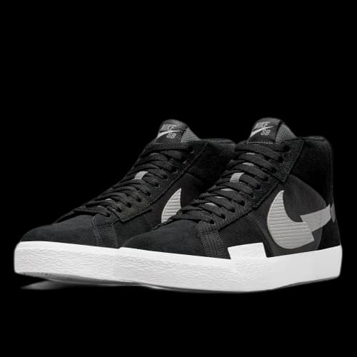 Nike Blazer Mid Mosaic Black Grey