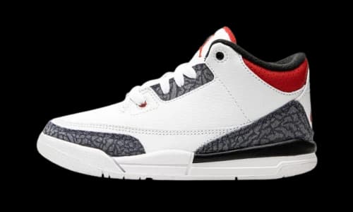 Jordan 3 Retro SE Fire Red Denim (PS)