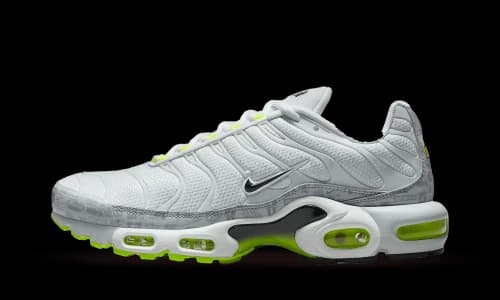 Nike Air Max Plus Platinum Grey Reflective Logos