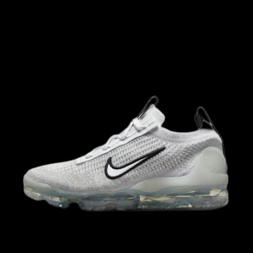 Nike Air VaporMax 2021 FK White Metallic Silver (GS)
