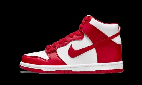 Nike Dunk High Championship White Red (White Tongue Tag) (GS)