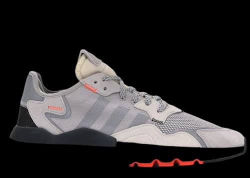 adidas Nite Jogger Grey Two Solar Orange