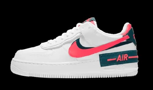 Nike Air Force 1 Low Shadow White Solar Red (Women's)