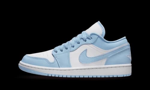 Jordan 1 Low White Ice Blue (Women's)