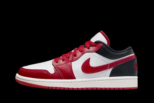 Jordan 1 Low Reverse Black Toe (Women's)