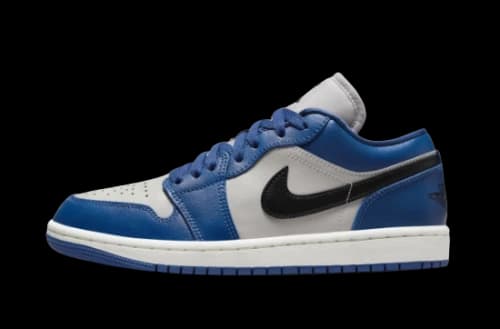 Jordan 1 Low French Blue College Grey (Women's)