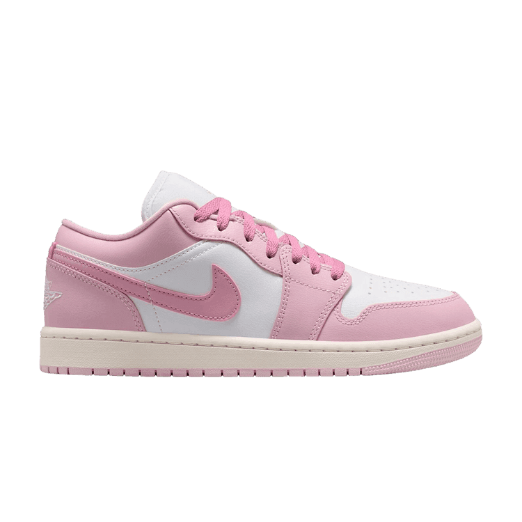 Jordan 1 Low Iced Carmine White (Women's)