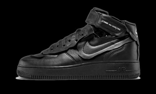 Nike Air Force 1 Mid Comme des Garcons Black