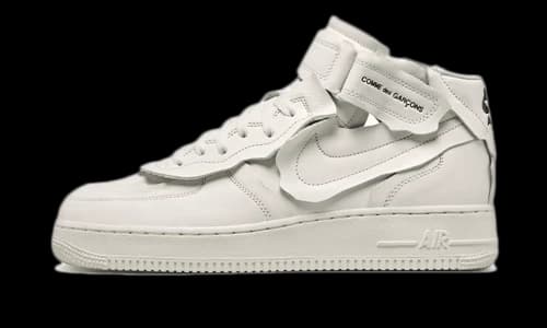 Nike Air Force 1 Mid Comme des Garcons White
