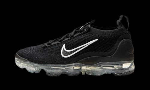 Nike Air VaporMax 2021 FK Black Metallic Silver (Women's)