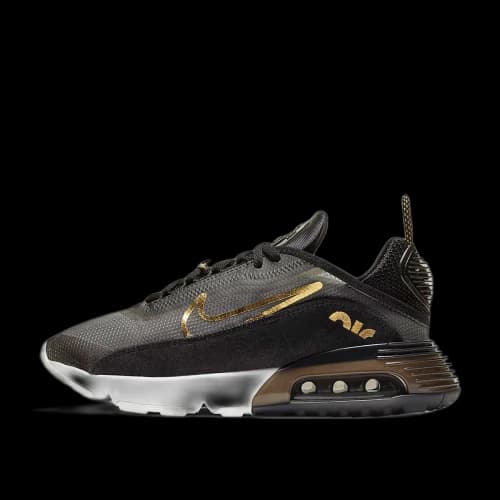 Nike Air Max 2090 Black Metallic Gold White (Women's)
