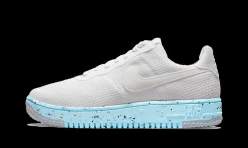 Nike Air Force 1 Low Crater Flyknit White Ice Blue (Women's)