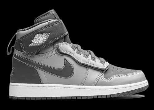 Jordan 1 High FlyEase Light Smoke Grey (GS)
