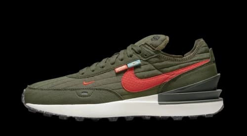 Nike Waffle One Toasty Olive Green