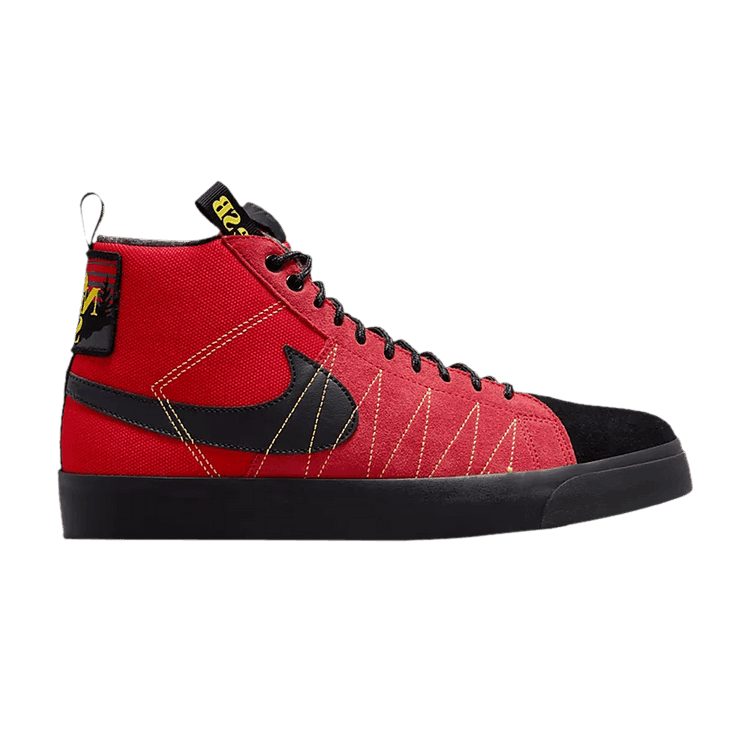 Nike SB Zoom Blazer Mid PRM Acclimate Black Red
