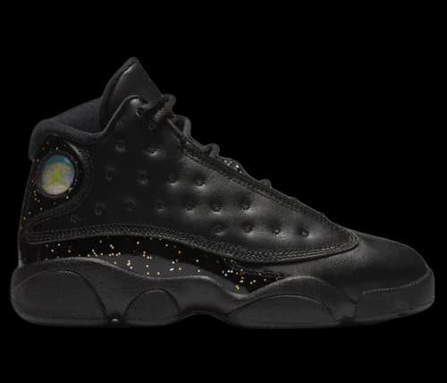 Jordan 13 Retro Black Metallic Gold (PS)