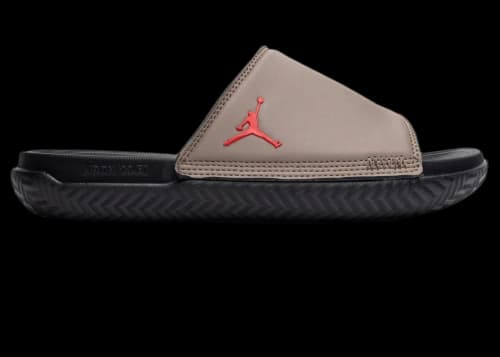Jordan Play Slide Palomino Fire Red