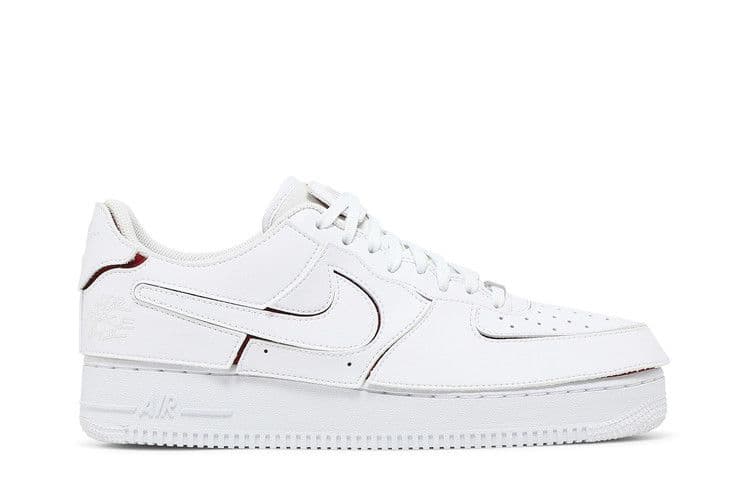 Nike Air Force 1/1 White Varsity Red