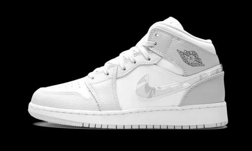 Jordan 1 Mid Grey Camo (GS)