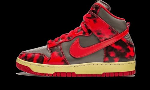 Nike Dunk High 1985 Red Acid Wash