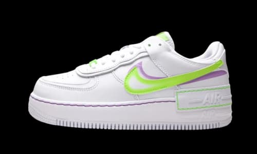 Nike Air Force 1 Low Shadow White Electric Green (Women's)