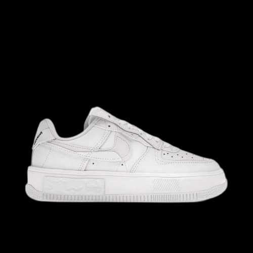 Nike Air Force 1 Low Fontanka Triple White Multi Color Swoosh (Women's)