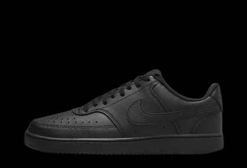 Nike Court Vision Low Next Nature Triple Black