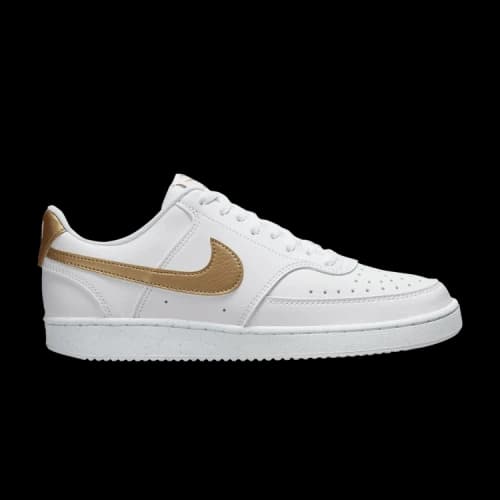 Nike Court Vision Low Next Nature White Metallic Gold (Women's)