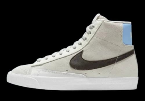 Nike Blazer Mid 77 Grey Light Blue