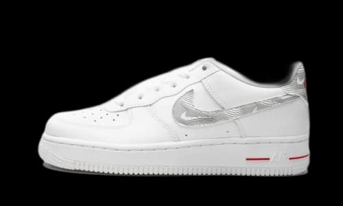 Nike Air Force 1 Low Topography Pack White University Red