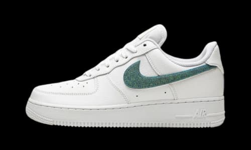 Nike Air Force 1 Low Glitter Swoosh Green (Women's)