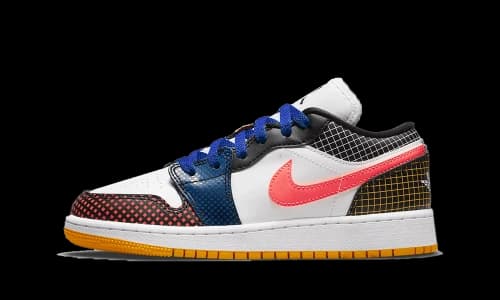 Jordan 1 Low MMD Multi-Color Grid (GS)