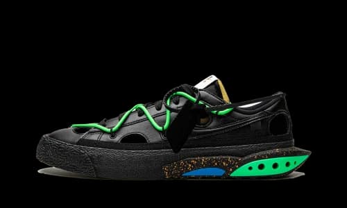Nike Blazer Low Off-White Black Electro Green